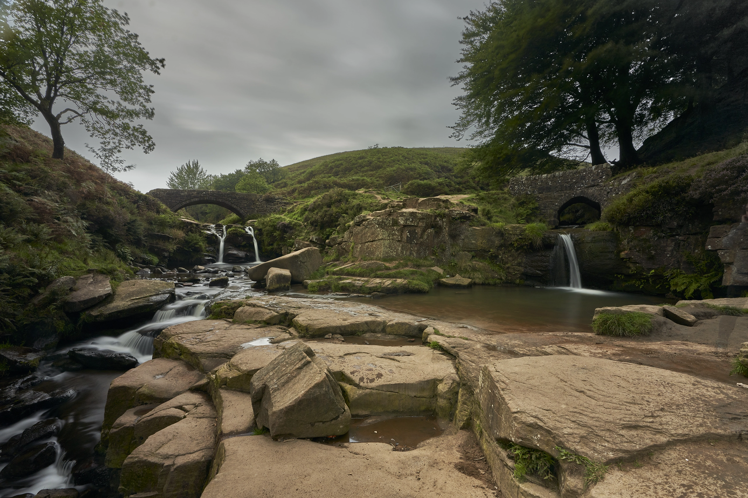 Three Shire Head, A Peak District Landscape Photograph Peak District Landscapes Colour Canvas