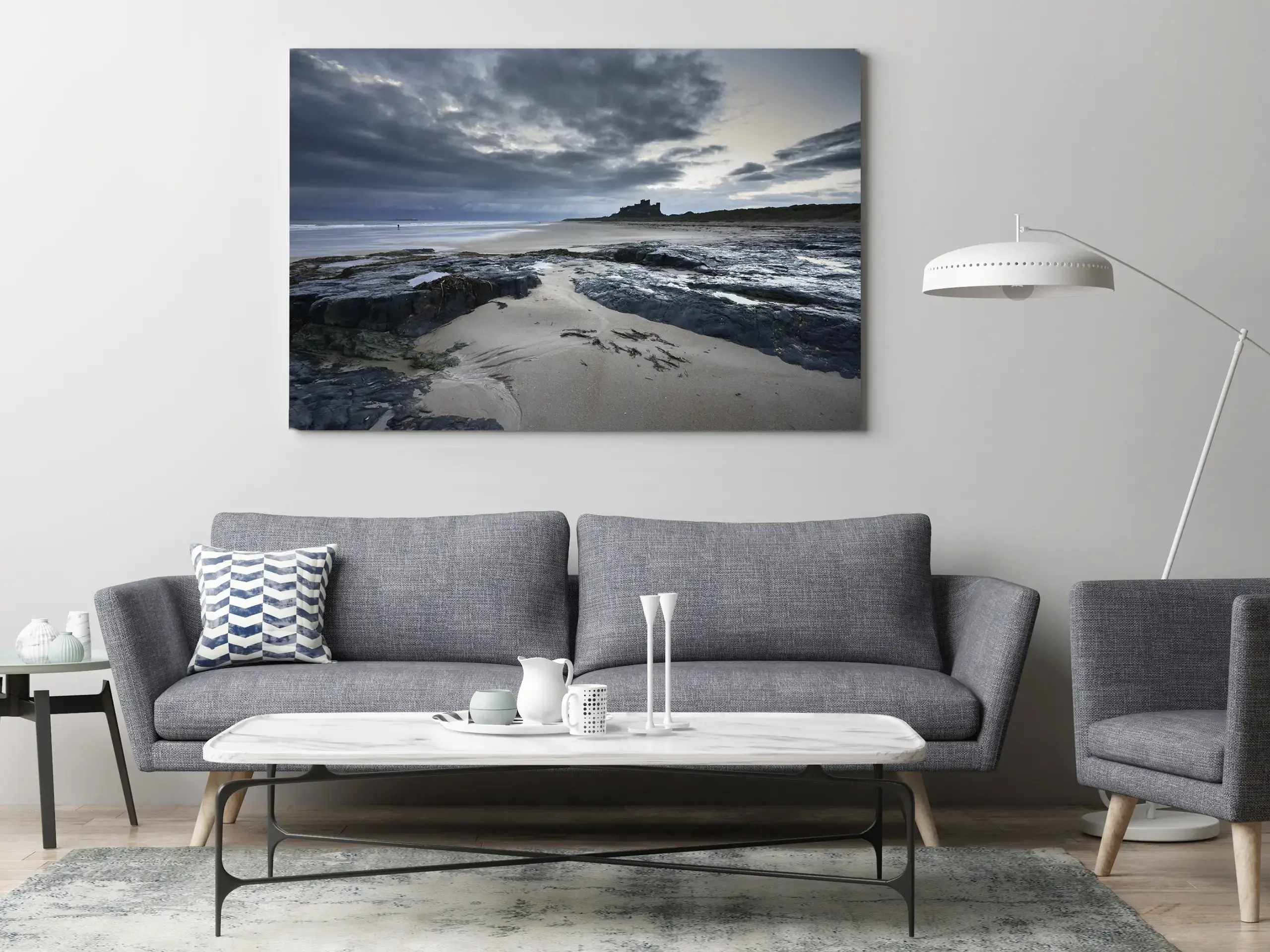 bamburgh alu print